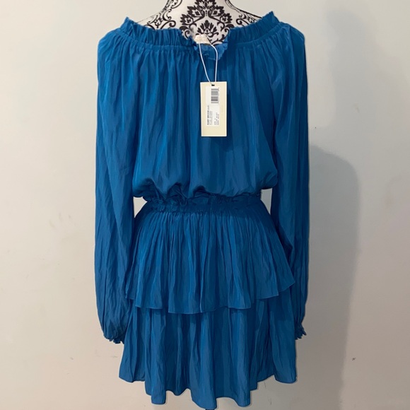 NWT!! Ramy Brook Charrasse Tiered Mini Dress Size Small - Picture 10 of 13